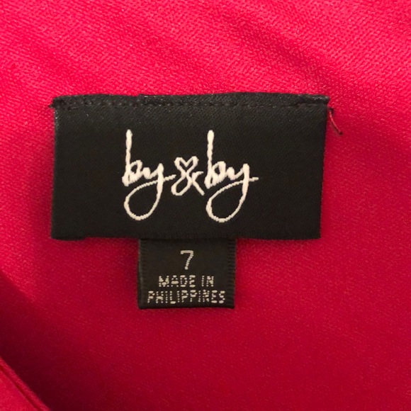 Red Cut out Dress - Picture 3 of 5